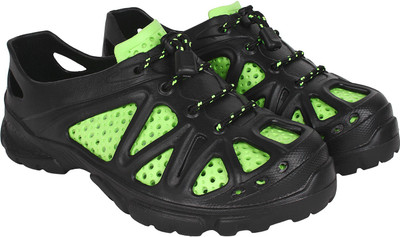 

Aero Men BLACK::P.GREEN Sandals