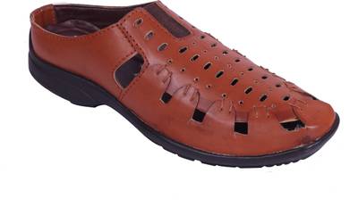 Floxtar Men Brown Sandals