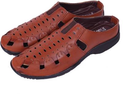 Floxtar Men Brown Sandals