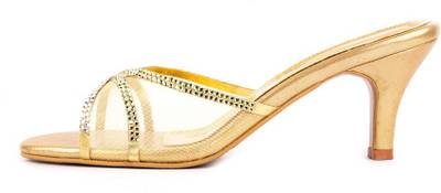 Hamlyn Women Gold Heels