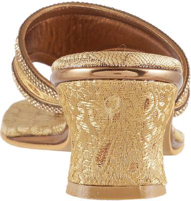 Metro Women 28,ANTIQ-GOLD Heels