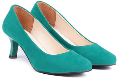 

TEN Women Green Heels