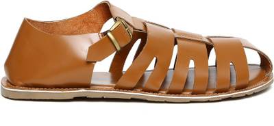Invictus Men Tan Sports Sandals