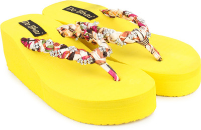 

Do Bhai Women Yellow Heels
