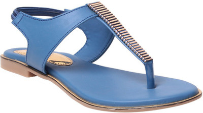 MSC Women Blue Flats