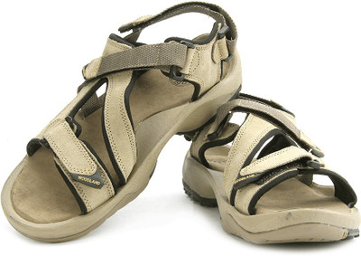 

Woodland Men Khaki Sports Sandals
