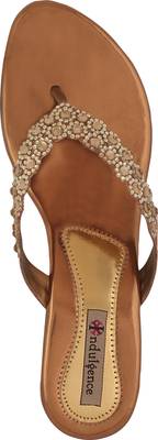 Indulgence Women Antique Gold (Copper) Heels