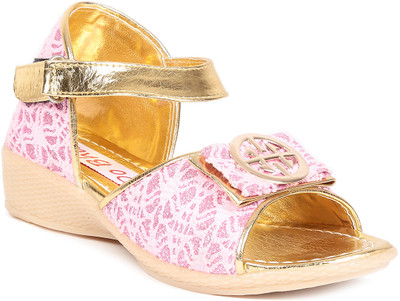 

Do Bhai Girls Sports Sandals(Pink