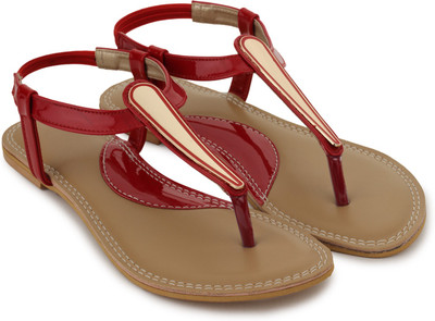 

Shezone Women Red Flats