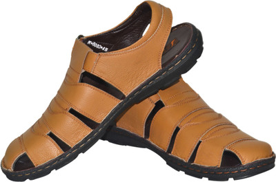 

Jenfars Men Tan Sandals