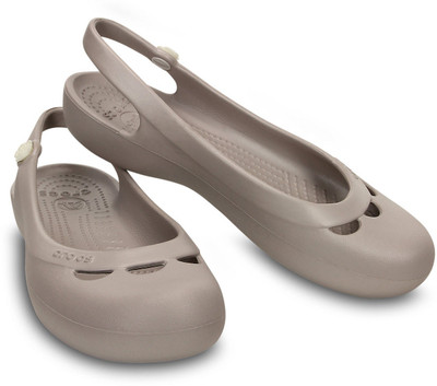 

Crocs Women Grey Flats