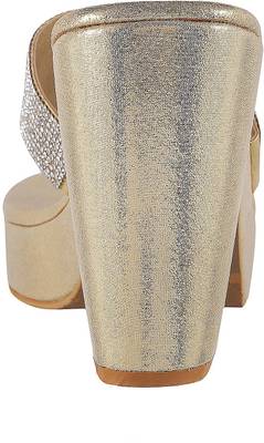 Metro Women 15,Gold Heels
