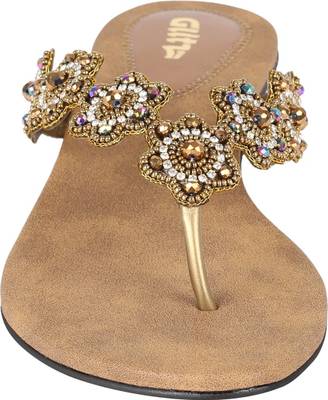 Glitz Women Beige Heels