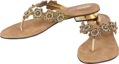Glitz Women Beige Heels