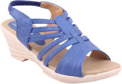 

MSC Women Blue Wedges