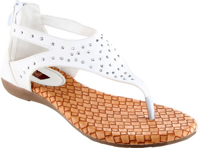 

Shuz Touch Women WHITE Flats
