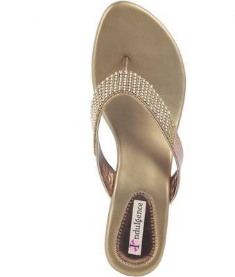 Indulgence Women Antiquegold Heels