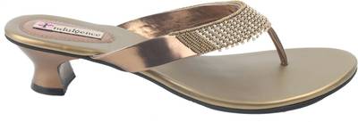Indulgence Women Antiquegold Heels