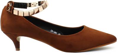 Shuberry Women Tan Heels
