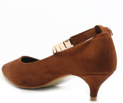 Shuberry Women Tan Heels