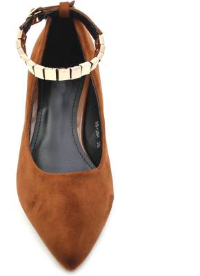 Shuberry Women Tan Heels