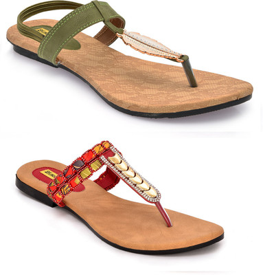 

Indirang Women Multicolor Flats