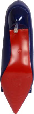 OLMIITE Women Dark Blue Heels