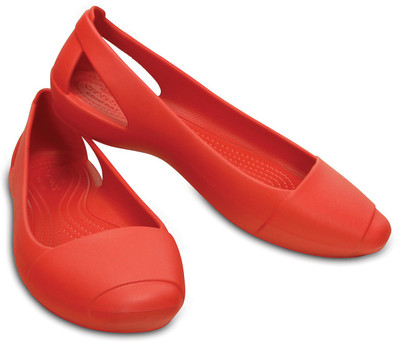 

Crocs Women Red Flats