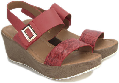 

Addons Women RED Wedges