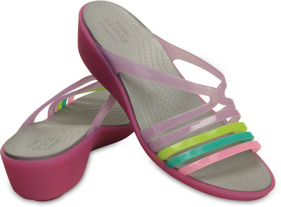 

Crocs Women Purple Wedges