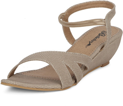 

Bellafoz Women CREAM Wedges