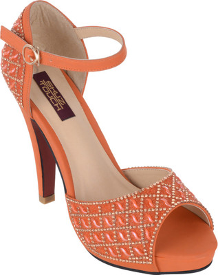 

Shuz Touch Women ORANGE Heels