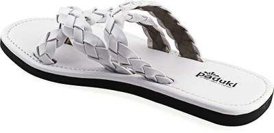 Paduki Men White Sandals