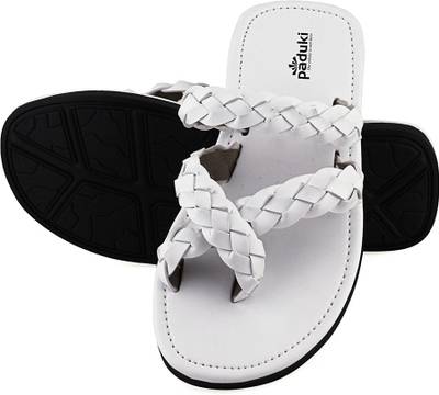 Paduki Men White Sandals
