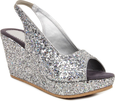 

Bruno Manetti Women Silver Wedges