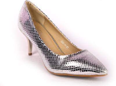 V4Styles Women SILVER Heels