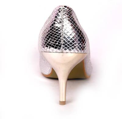 V4Styles Women SILVER Heels