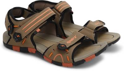 Sparx Men Camel Orange Sandals