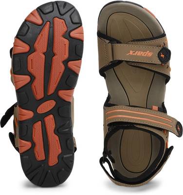 Sparx Men Camel Orange Sandals