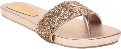 

MSC Women Gold Flats
