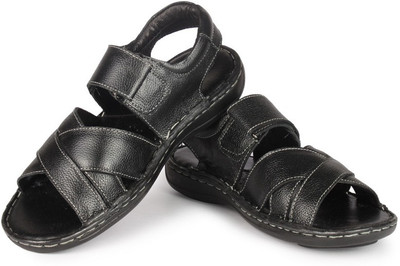 

K2 Leather Men Black Sandals