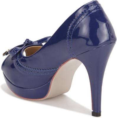 Yepme Women Navy Blue Heels