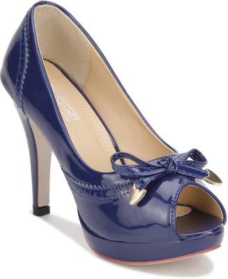 Yepme Women Navy Blue Heels