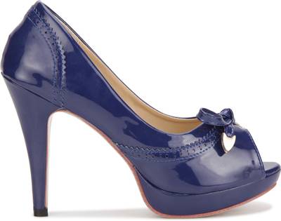 Yepme Women Navy Blue Heels