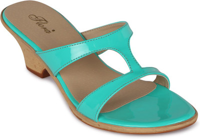 

Flora Women 16, Green Heels