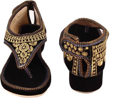 Rangmor Women Black Heels