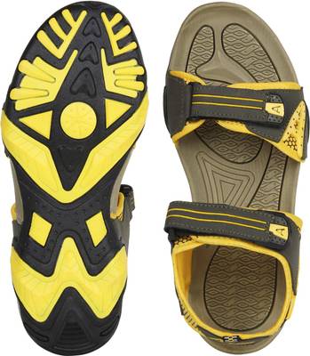 Aero Men BLK::YLO::MHD Sandals