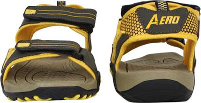 Aero Men BLK::YLO::MHD Sandals