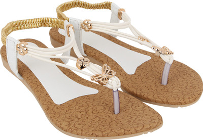 

Royal Collection Women White Flats