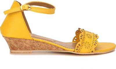 Yepme Women Yellow Heels